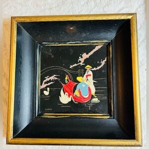 Pilkington tile ceramic by Chanzi. Size 10x10x2 inches.